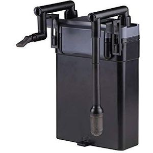 AquaOne Aquarium Hang On Filter HBL-803 I buitenfilter voor aquaria tot 500 liter I hoogwaardig aquariumfilter 500 l/h I regelbaar trekfilter 6 watt pomp