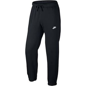 Nike Heren Sport/Jogging-slang Lang Club Broek Broek, Zwart/Wit, M