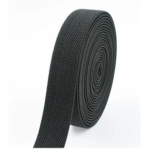 3/5 meter 10-50 mm elastische banden voor broek taille rubberen band stretch singels riem doe-het-zelf ondergoed kleding naaien accessoire (donkergrijs, 3 meter_38 mm)