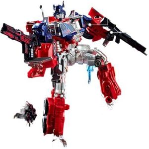 Transformers Toys Movie 7: Rise Of The Beasts Twin Blade Edition Optimus Prime beweegbare figuur for vakantiecadeaus for kinderen van 6 jaar en ouder, ca. 12 inch lang