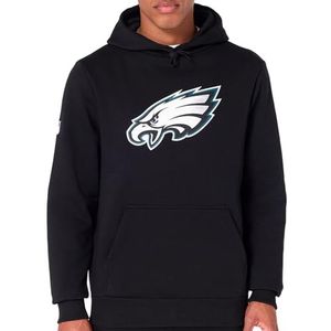New Era - NFL Regular - Hoodie - Zwart - Philadelphia Eagles-logo