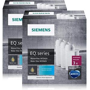 SIEMENS 6 x TZ70003 waterfilter Brita Intenza filterpatroon voor alle EQ-filters