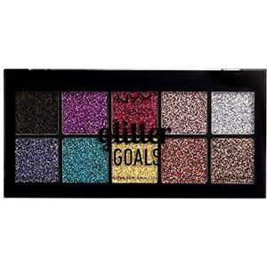 GLITTER GOALS cream pro palette 10 x 1,2 gr