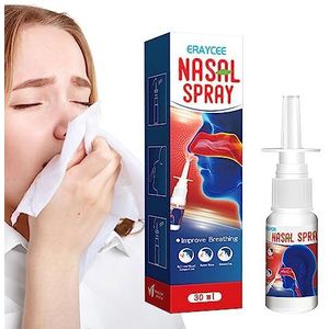 Heldere neusspray,Kruiden Neusspray | 1.01oz neusreinigingsspoeling en hydraterende spray met kruideningrediënten voor mannen en vrouwen Ximan