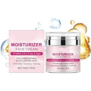 Hydraterende En Voedende Crème - Milde Hydratatie, Niet Vet, Herstelt Verbetert De Huidelasticiteit(2PCs)