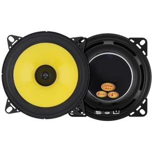 Tweeter auto Tweeters voor auto 2 stuks 4/5 inch 300W/400W auto-audioluidsprekers, universele, zware midden-bas, ultradunne, aangepaste subwoofer(5 Inch 400W)
