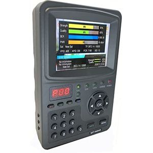 Satellietzoeker KPT-968H DVB-S2 Satellietzoeker vol Hd Digitale satelliet TV Ontvangerzoeker Meter MPEG-4 HD DVB-S2 + HEVC H2.65 4K Vinder AVS +