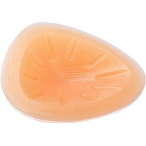 HomeJoySet Driehoekige Siliconen Borstprothese Na Een Mastectomie, Protheseversterkende Bh-inzet, Concaaf Push-up Kussentje For Borstkankerpatiënten, Neppe Borsten (400 G/stuk, Huidskleur)(Nude_150g/P