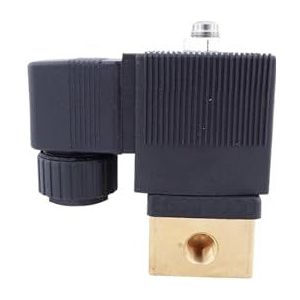 0-16bar/10bar/8bar/6bar 3-weg 2 positie magneetventiel 6014 1/8 ""1/4"" BSP 12V 24V DC (1/8"", FKM_AC110V_opening 1,5MM)