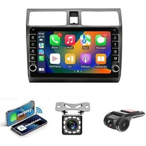 Android 14 Auto Stereo MP5 Player 9'' Screen Autoradio Voor Suzuki Swift 2003-2010 Car-play Android Auto GPS-navigatie Bluetooth RDS FM AM DAB+ Radio Stuurbediening Voice Control(NF-7 8Core 8+256G)
