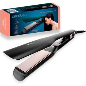 Cecotec - Bamba RitualCare Sphere Max - Stijltang - Keramische Coating - 45 mm Breed - LED-Display - 3D Platen