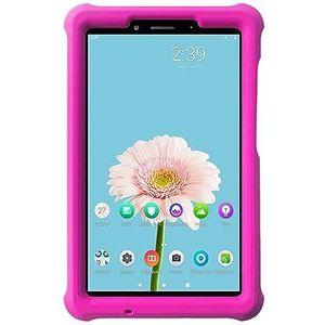 Case Geschikt for Lenovo Tab M7 7.0 ""Kids Silicone Cover Tablet Schokbestendig Duurzame schaal (Color : Raspberry, Size : Tab M7 TB-7305)