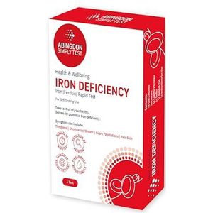 Abingdon Simply Test - Goedgekeurde Snelle Test door ijzertekort CE
