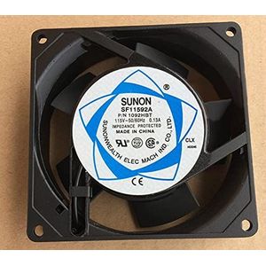 Original SF11592A 1092HBT 9cm 9025 AC115V 0.13A cabinet aluminum frame fan