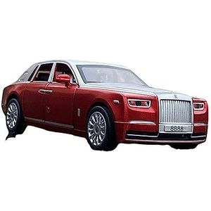 For:Gegoten Auto's 1:28 Gegoten Modelgeluid Voor: Rolls-Royce Phantom Alloy Luxury Car Verzamelbare Decoraties (Color : B)