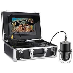 Onderwatercamera, 10 inch display 360 graden roterende koepel roterende camera 20 LE DS onderwater vissen videocamera viszoeker IP68 Waterbestendig(FX10-20M)