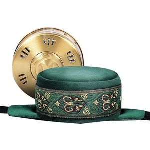 Traditionele Hele Lichaam Draagbare Moxibustion Koperen Doos Cover Moxa Tas Bijvoet Roll Tool