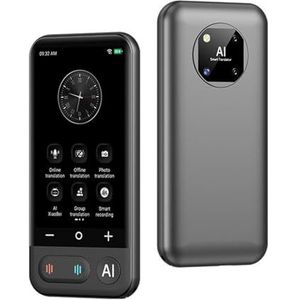 Smart Instant Voice Offline Vertaler Machine Ondersteuning 139 Talen Real Time Multi-Talen Tool Draagbare vertaling Snelle reactie