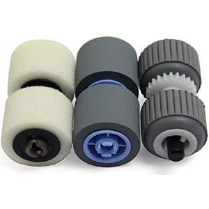 Replacement Parts for Printer PRTA14553 Scanner Pick Up Roller Tire Roller Assembly Kit Compatible for Canon DR-6080 7580 9080C Pickup Roller 3pc/Set