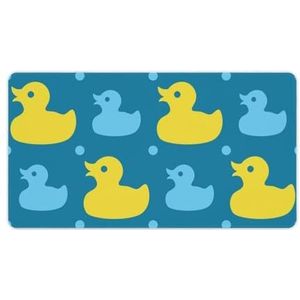 Gele Rubber Eenden Mode Bureau Muismat Antislip Gaming Muismat Accessoires Decor 40X75cm