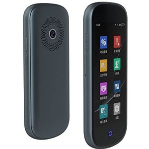 VDLLQYN, Draagbare fotoscanvertaler Instant Taalvertaler 4 inch Touchscreen 4G Wifi/Offline Tweerichtingsstemvertalingsapparaten Vertaling opnemen Chaser of Light,Vertaler