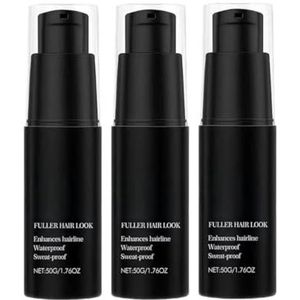 Lefron Hair Concealer, Magic Hair Concealer, Bedekt Direct Grijze Uitgroei, Waterdicht Voor Langdurige Dekking, Licht En Niet Zwaar, Droogt Snel, Voor Dunner Wordend Haar,3pcs