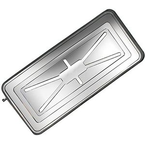 Airconditioner Lekbak, Condensaat afvoer Pan water Collector pad, Roestvrij staal water verzamelen en Drainage Pan, Drain Fitting Kit trechter lekbak met condenserende afvoerpijp