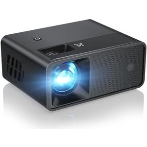 CiBest Draagbare mini-projector, bijgewerkte 2025-projector met 9500 lux en Full HD 1080p, filmprojector, compatibel met iOS/Android, telefoon/tablet/laptop/pc/tv-stick/box/eenheid