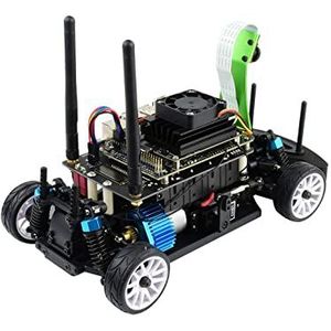 Waveshare JetRacer Pro AI Kit, High Speed AI Racing Robot Powered By Jetson Nano, Include Official Jetson Nano Developer Kit (B01) (NOT Support Nano 2GB)