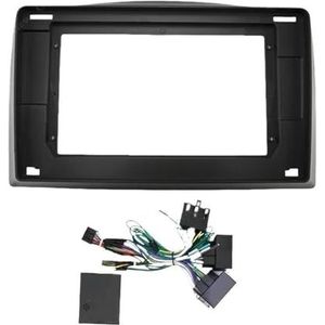 Voor Mercedes Voor Benz Voor Vito 2014-2021 Autoradio 10.1"" Groot Scherm DVD Fascia Frame Adapter 2Din Dashboard Installatiepaneel Frame Kit Auto Fascia Radio Paneel(Frame Cable Canbus)
