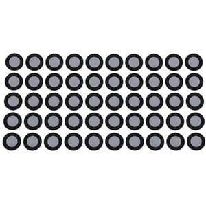 Briny River 500x 3D Scanning Marker Dots Stickers 6mm ID 10mm OD Reflecterende Punten voor 3D Scanners