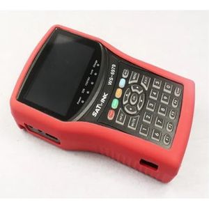 WS-6979 DVB-S2&DVB-T2 MPEG4 COMBO + Spectrum Satellietmeterzoeker Ws-6950hd Sat Finder Ws6979 Meter(Ws 6979 red silicone)