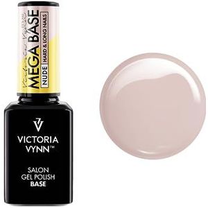 Victoria Vynn Mega Base Harde & lange nagels, uv-led, hybride gel, nagellak, 15 ml, nude