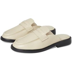 Steve Madden Mulberry Loafer voor dames, Bone Leer, 37-38 EU