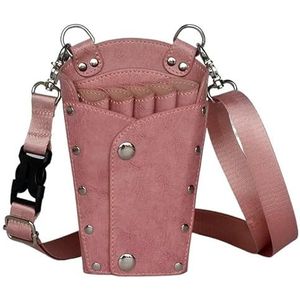 PXAMORTEL Kapperstas Haarschaar Holster Tas Met Schouderriem for Kappers Kapper PU Lederen Schaar Kappersgereedschapstas Tas Houder Kapperstas(Color 8)