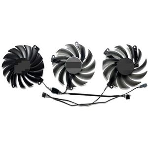 Vervangende ventilator CF-12910S CF-12915S voor INNO3D RTX 4070 voor GeForce RTX4070 4070ti X3 OC grafische kaart(Set of three fans)