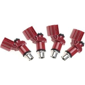 brandstofverstuiver Voor Y&Amaha Voor Buitenboordmotor Voor 4 Takt 80BEL 75-90HP KM KM Auto Brandstofinjector Injectoren 6D8-13761-00-00 6D8137610000 (Kleur : 4 Pcs)