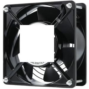 120mm 1238 AC-koelventilator, 120V 115V 110V, hoge snelheid met netsnoer, dubbele kogellagers voor computerkoeling