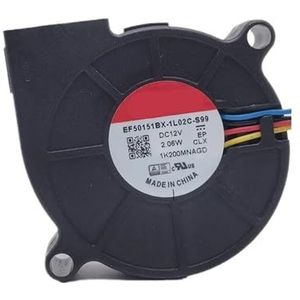 Turbinekoeler EF50151BX-1L02C-S99 12 V DC 2.06 W 5015 5 cm 50 x 50 x 15 mm