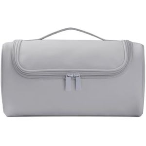 Haardrogertas, waterdichte haardrogerhoes, reistas, haardroger, draagbare opbergtas, PU-leer, stofdicht, reistas voor Supersonic haardroger, grijs