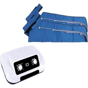 Elektrische Beenmassage Met Luchtcompressie, Compressiepomp For Herstellaarzen, Taille-ontspanningsarm- En Voetmassage, Bevordert De Bloedsomloop En Lymfedrainage(2arm)