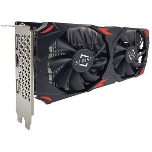 51RISC Radeon RX 580 8 GB grafische kaart, GDDR5 256bit 2048SP VR Ready DisplayPort HDMI-videokaart voor gaming (RX 580 8 GB)