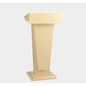 Acryl helder luciet kerk preekstoel lessenaar Spreekpodium Moderne lessenaars Staande kansels for kerken Houten lerarenpodia Hotelreceptiebalie Vergadertafel Podiumstandaard Mode(Gold)