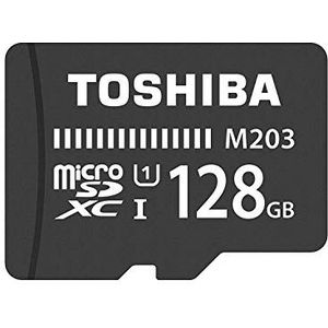 Toshiba M203 microSDHC geheugenkaart 128GB zwart