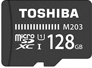 Toshiba M203 microSDHC geheugenkaart 128GB zwart