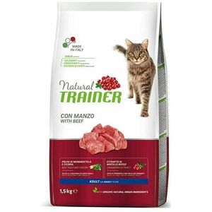Natural trainer cat adult beef kattenvoer 1,5 kg