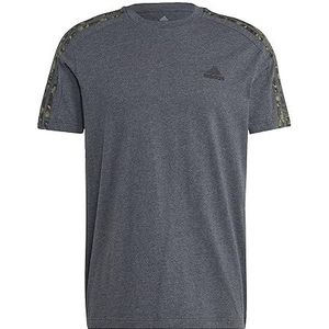 adidas Sportswear Essentials Single Jersey 3-Stripes T-shirt - Heren - Grijs