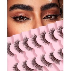 Valse ENatural Wimpers 3D Faux Mink Wimpers 7 Paren Volume Wimpers DJ-20