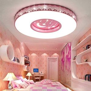 Ultradunne plafondlamp kinderkamer plafondlamp slaapkamer lamp LED creatieve kleuterschool meisje prinses kamer slaapkamer verlichting restaurant studeerlampen ThreeColorLight, 40 cm