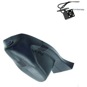 Auto Road Record WiFi DVR Dash Camera Rijvideorecorder Compatibel met Citroen DS 5 DS5 2015~2017(Front And Back)